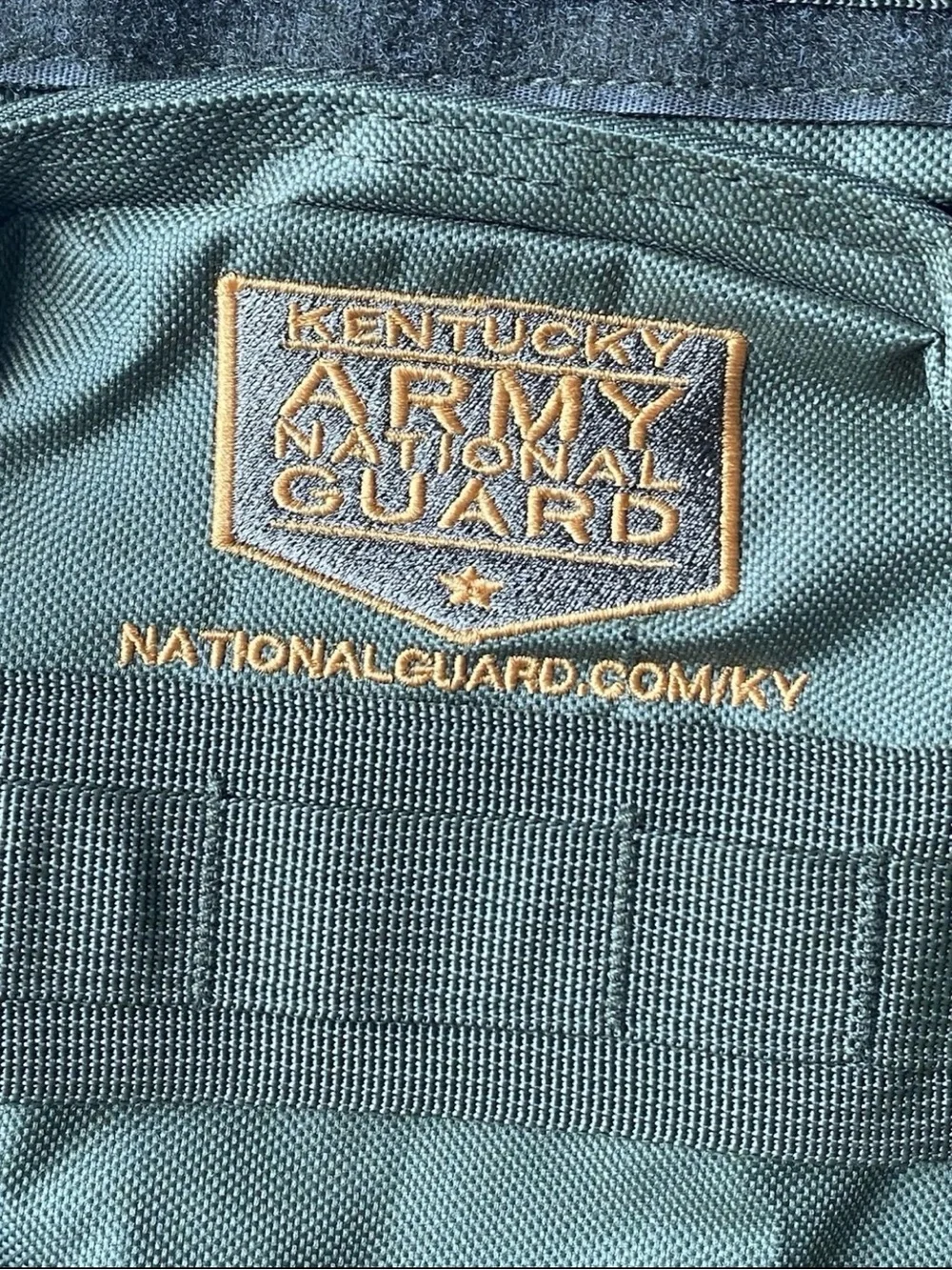 Kentucky Army National Guard Military-Style Tactical Backpack - Olive Green